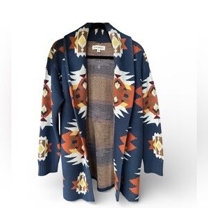 Lucky Brand Southwestern Sweater NWOT Size Medium